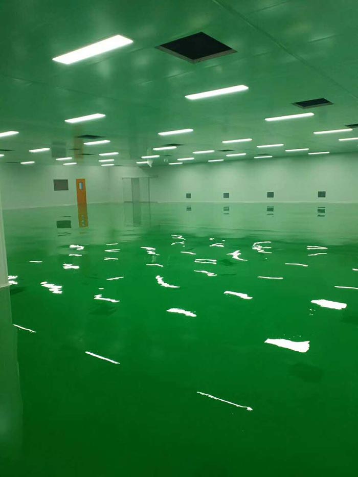 沧州美枣王自流平地坪施工完成