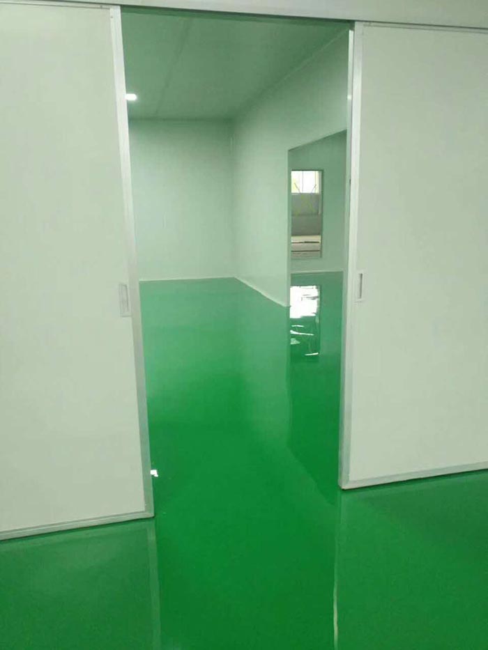 沧州美枣王自流平地坪施工完成