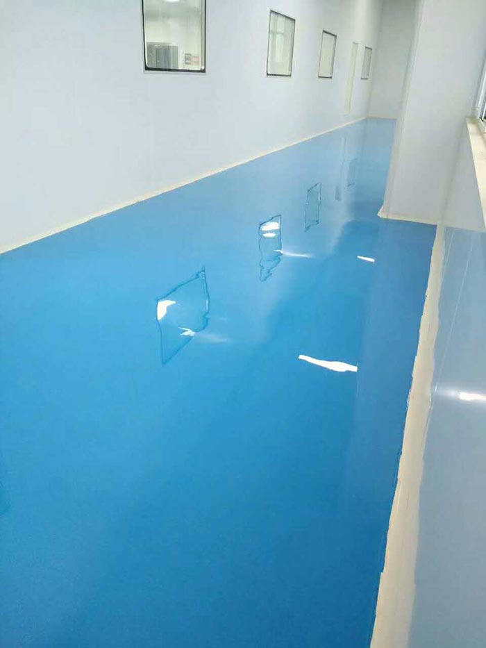 沧州美枣王自流平地坪施工完成